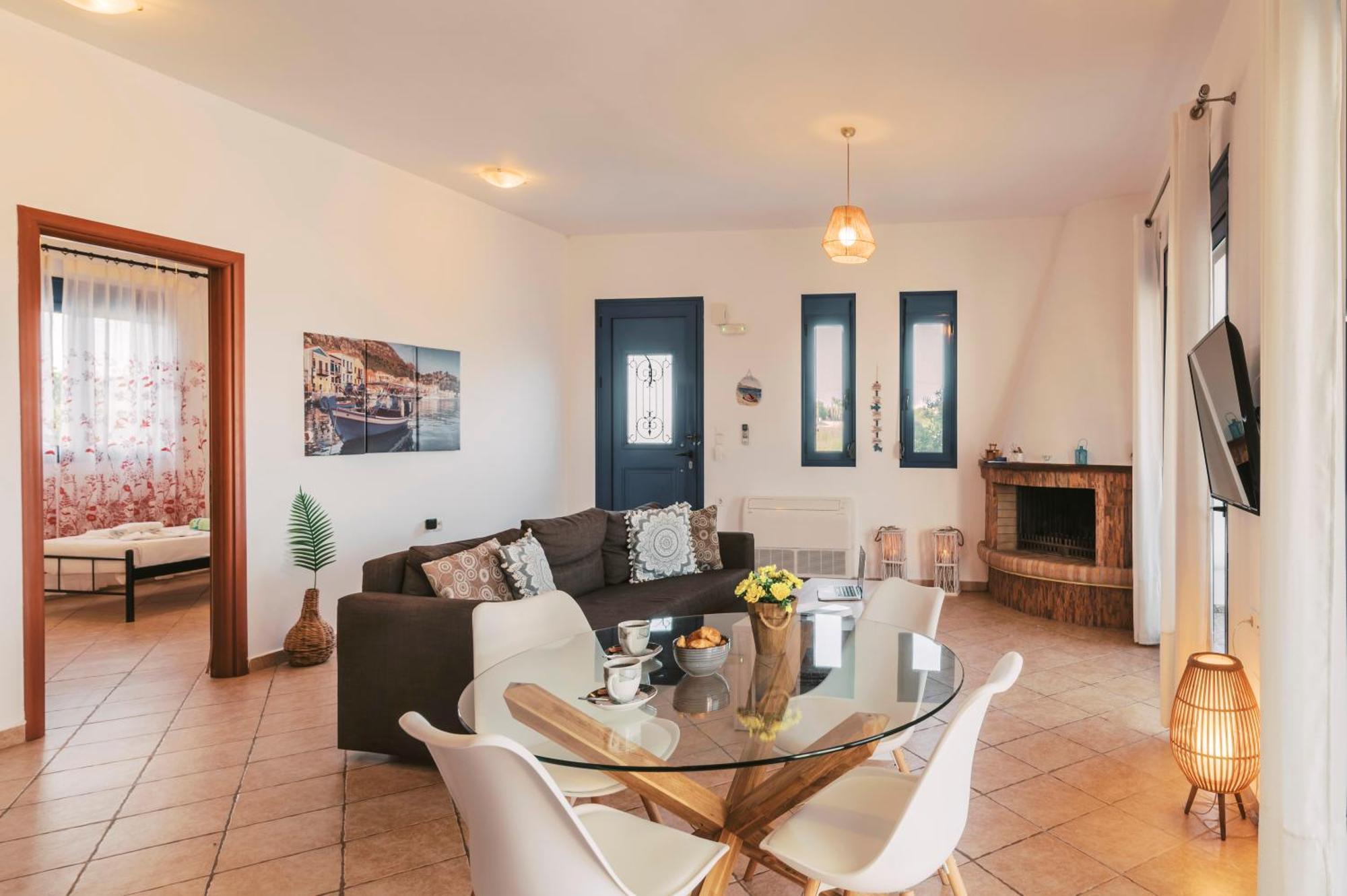 Villa Deep Blue Lachania Exterior foto